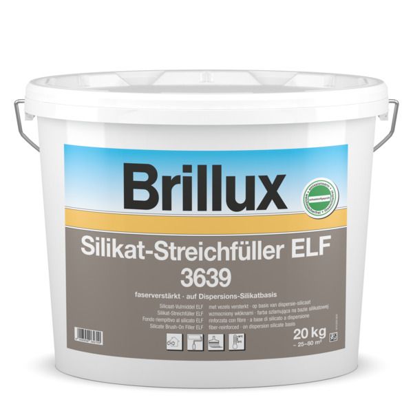 Brillux Silikat Streichfüller auf Silikatbasis ELF 3639