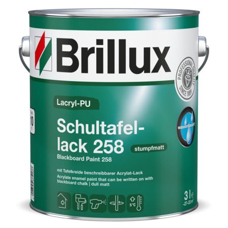 Brillux Lacryl PU Schultafellack 258