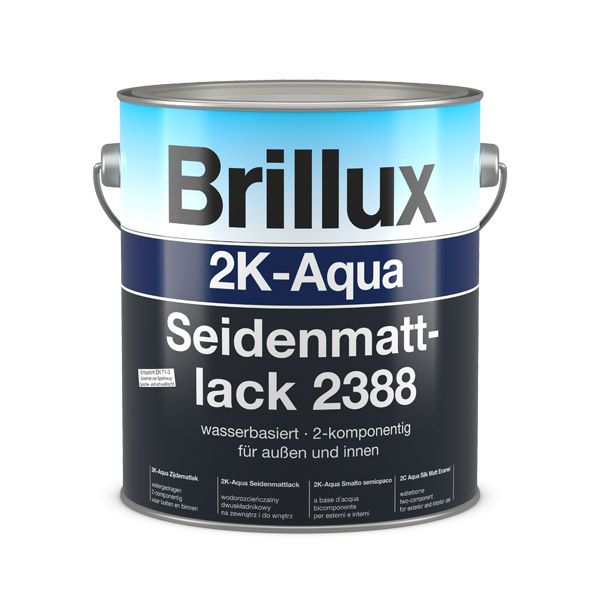 Brillux 2K Aqua Seidenmattlack 2388