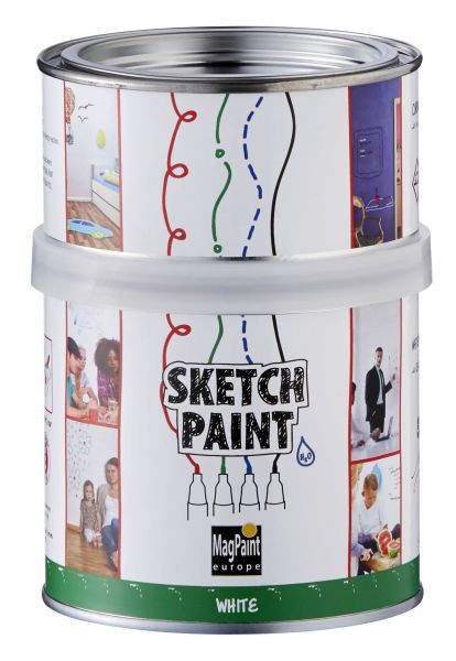 MagPaint Whiteboard Farbe Sketch Paint Glänzend