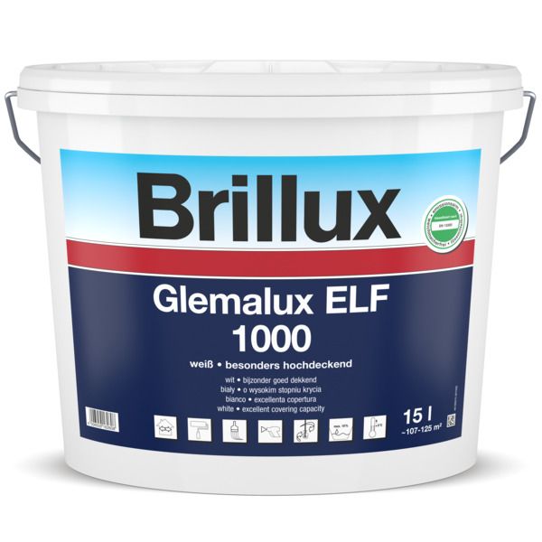 Brillux Glemalux ELF 1000 Decken und Wandfarbe | Brillux Glemalux ELF
